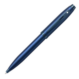 Sheaffer 100 Ballpoint Pen -  Satin Blue
