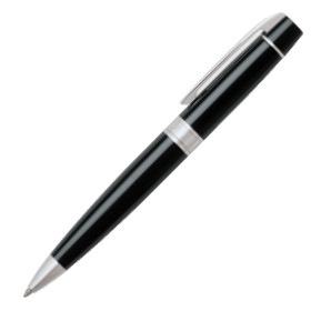 Sheaffer 300 Ballpoint Pen - Black Lacquer Chrome Trim in Luxury Gift Box with Free Black Pen Pouch - Picture 3