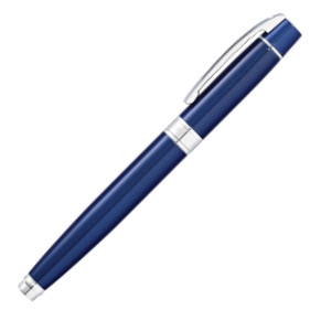 Sheaffer 300 Fountain Pen - Blue Lacquer Chrome Trim - Picture 2