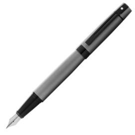 Sheaffer 300 Fountain Pen - Matte Grey Lacquer PVD Trim