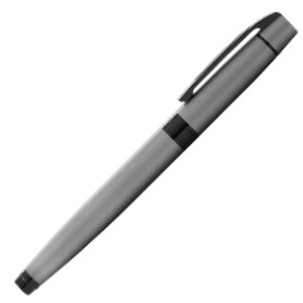 Sheaffer 300 Rollerball Pen - Matte Grey Lacquer PVD Trim - Picture 3