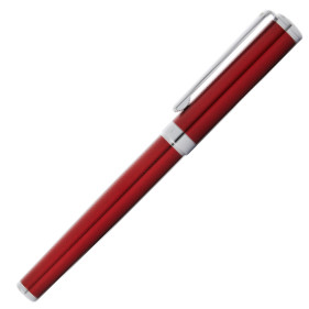 Sheaffer Intensity Fountain Pen - Engraved Translucent Red Chrome Trim - Picture 3