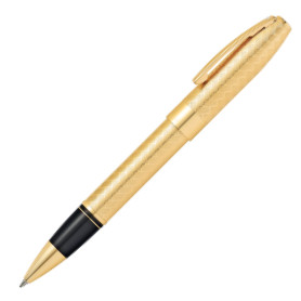 Sheaffer Legacy Rollerball Pen - 23K Gold Plated Herringbone - Picture 1