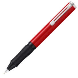 Sheaffer Pop Ballpoint Pen - Red Chrome Trim - Picture 1