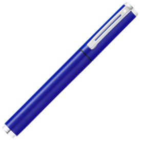 Sheaffer Pop Fountain Pen - Blue Chrome Trim - Picture 2