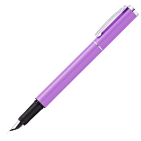 Sheaffer Pop Fountain Pen - Purple Chrome Trim - Picture 1