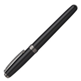 Sheaffer Prelude Rollerball Pen - Gloss Black Gunmetal Trim - Picture 3