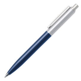 Sheaffer Sentinel Ballpoint Pen - Blue Chrome Trim - Picture 2