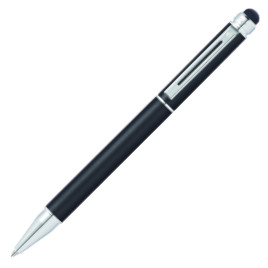 Sheaffer Switch Ballpoint Pen - Metallic Black Chrome Trim - Picture 1
