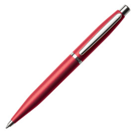 Sheaffer VFM Ballpoint Pen - Excessive Red Chrome Trim