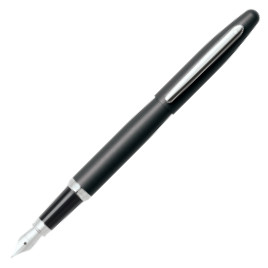 Sheaffer VFM Fountain & Ballpoint Pen Set - Matte Black Chrome Trim - Picture 1