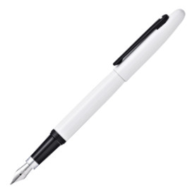 Sheaffer VFM Fountain Pen - White Lacquer Black Trim - Picture 1