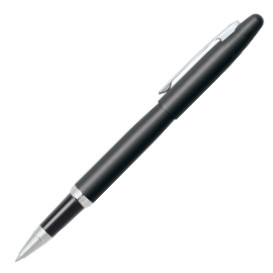 Sheaffer VFM Rollerball Pen - Matte Black Chrome Trim - Picture 1