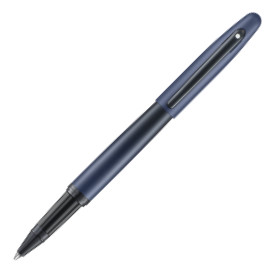 Sheaffer VFM Rollerball Pen - Matte Blue with Matte Black PVD Trim
