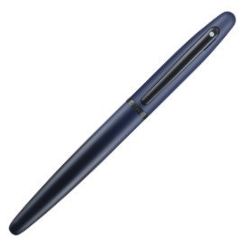 Sheaffer VFM Rollerball Pen - Matte Blue with Matte Black PVD Trim - Picture 1