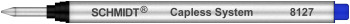 Schmidt J8127 Ceramic Rollerball Refill - Medium - Blue