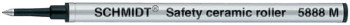 Schmidt L5888 Metal Ceramic Rollerball Refill - Medium - Red