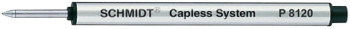 Schmidt P8120 Capless Rollerball Refill - Broad - Black