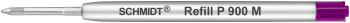 Schmidt P900 G2 Parker Style Ballpoint Refill - Medium - Magenta