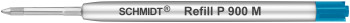 Schmidt P900 G2 Parker Style Ballpoint Refill - Medium - Turquoise