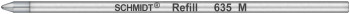 Schmidt S635 Ballpoint Refill - Medium - Red