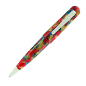 Conklin All American Ballpoint Pen - Old Glory Chrome Trim
