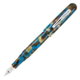 Conklin All American Fountain Pen - Southwest Turquoise Chrome Trim
