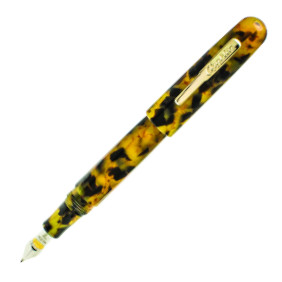 Conklin All American Fountain Pen - Tortoiseshell - Gold Trim