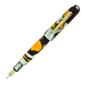 Conklin All American Fountain Pen - Yellowstone Gold Trim