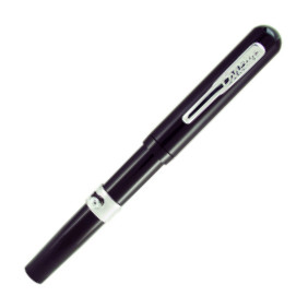 Conklin Heritage Conklinetta Fountain Pen - Black Chrome Trim - Picture 1