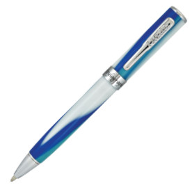 Conklin Stylograph Ballpoint Pen - Matte Arctic Blue
