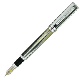 Conklin Stylograph Fountain Pen - Matte Polar White