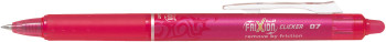 Pilot FriXion Clicker Gel Ink Rollerball Pen - Pink - 0.7mm