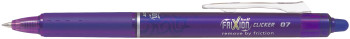 Pilot FriXion Clicker Gel Ink Rollerball Pen - Violet - 0.7mm