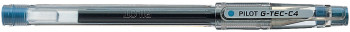 Pilot G-Tec C4 Gel Ink Rollerball Pen - Light Blue