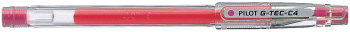 Pilot G-Tec C4 Gel Ink Rollerball Pen - Pink