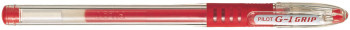 Pilot G1 Grip Gel Ink Rollerball Pen - 0.5mm - Red