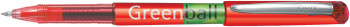 Pilot Greenball Rollerball Pen - Red