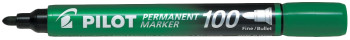 Pilot Marker 100 Marker Pen - Green