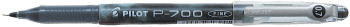 Pilot P700 Gel Ink Rollerball Pen - Black