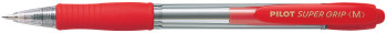 Pilot Super Grip Rollerball Pen - Red