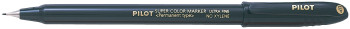 Pilot Supercolor Marker Pen - Black Ultra-Fine