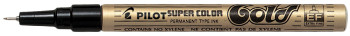 Pilot Supercolor Marker Pen - Gold Extra Fine