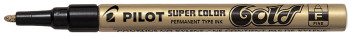 Pilot Supercolor Marker Pen - Gold Fine