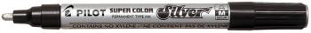 Pilot Supercolor Marker Pen - Silver Medium