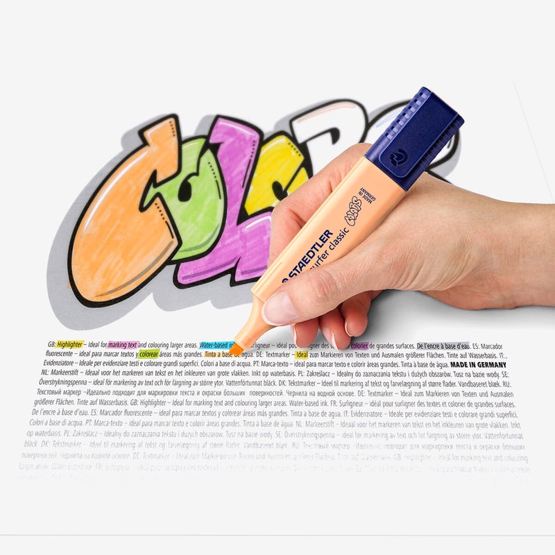 thumbnail image 2 of Staedtler Triplus Textsurfer 1-4mm 6 Ass./boks | På Lager | Billig 2 of 12