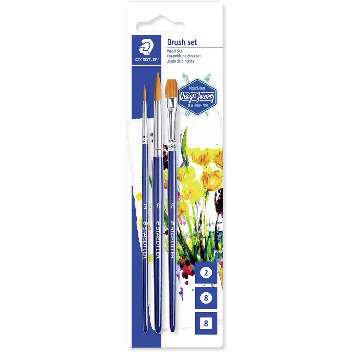 Staedtler Design Journey Brush Set (Pack of 3)