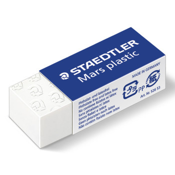 Staedtler Mars Plastic Eraser (Pack of 2) - Picture 1