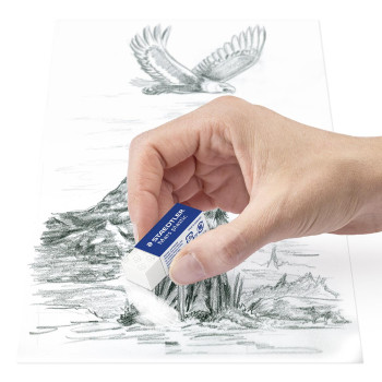 Staedtler Mars Plastic Eraser (Pack of 2) - Picture 2