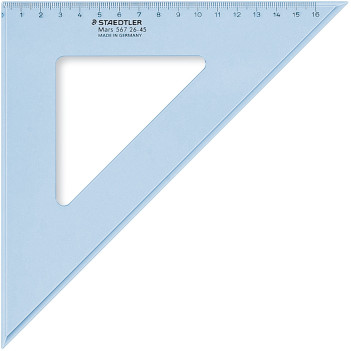 Staedtler Mars Set Square - 25cm 45°/45°